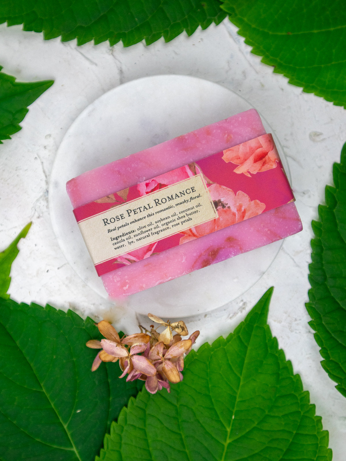 Rose Petal Romance Soap Bar by Ash & Rose