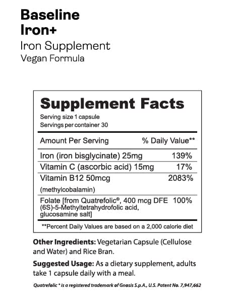 Gnarly Baseline Iron by Gnarly Nutrition