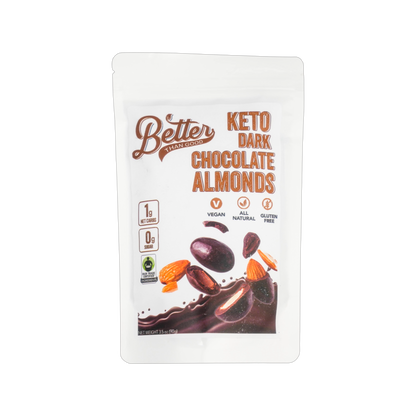 The Bag Dark Chocolate Almonds ( 6 Ounce ) by Better Than Good Foods