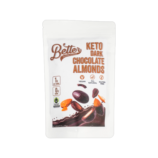 The Bag Dark Chocolate Almonds ( 2 Pack ) by Better Than Good Foods