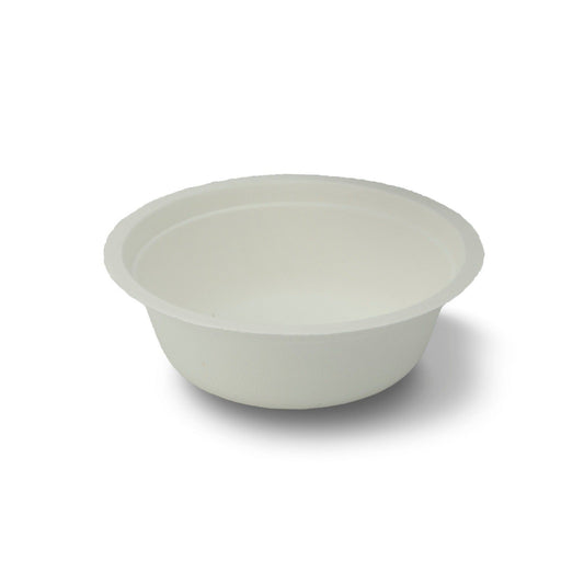 12-Ounce Fiber Soup Bowl, 500-Count Case by TheLotusGroup - Good For The Earth, Good For Us