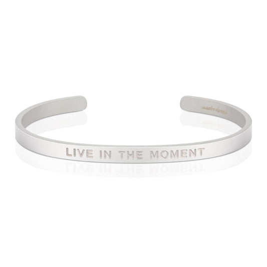 Live in the Moment (BOLD) by MantraBand® Bracelets