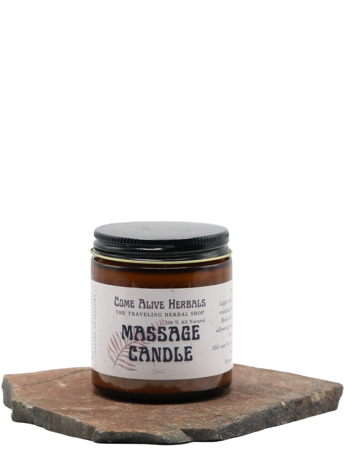 Massage Candle by Come Alive Herbals
