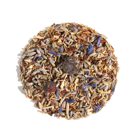 Meadow Walk Herbal Tea (Blueberry - Lavender - Rosemary) by Plum Deluxe Tea
