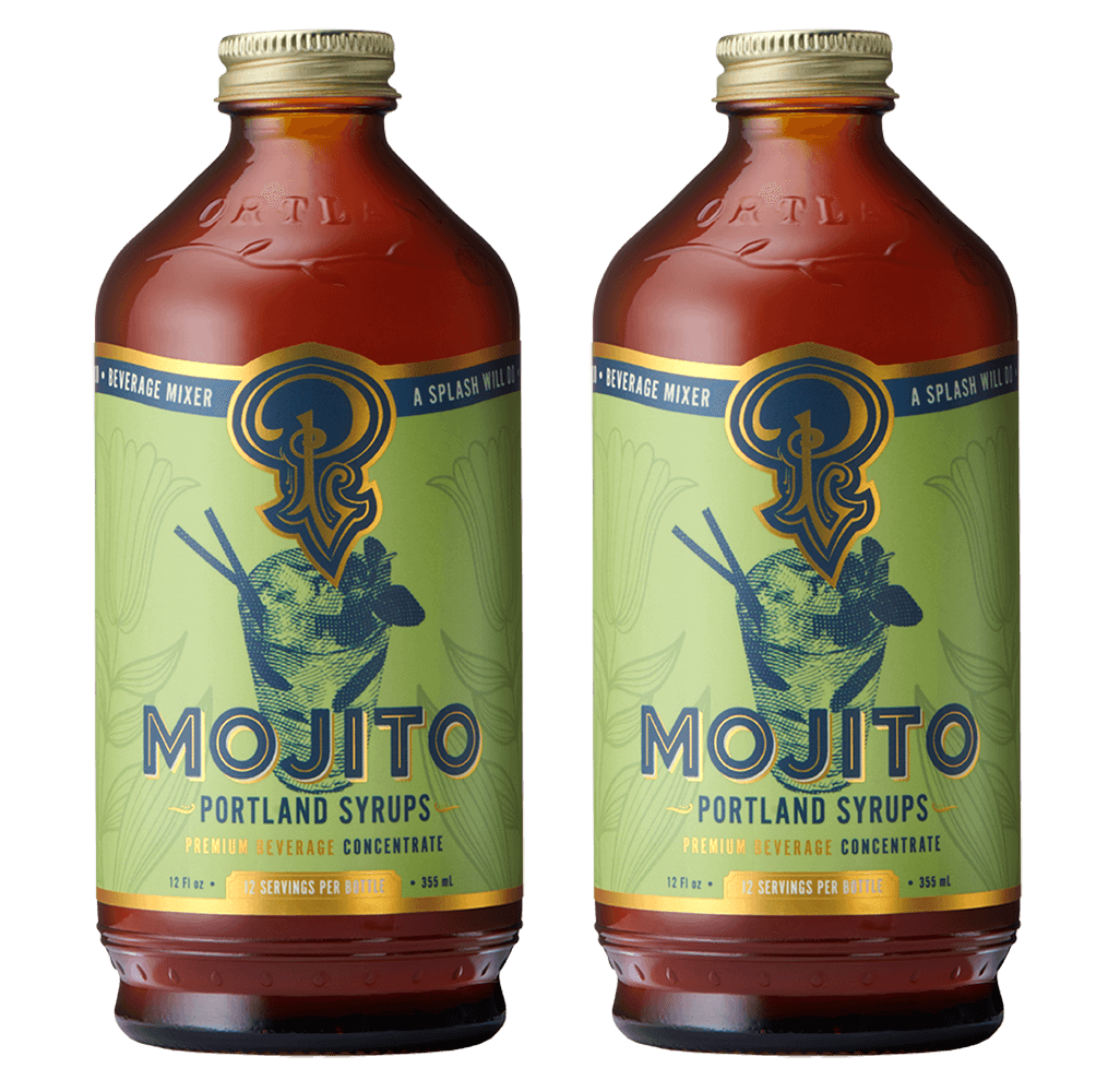 Mojito Syrup two-pack by Portland Syrups