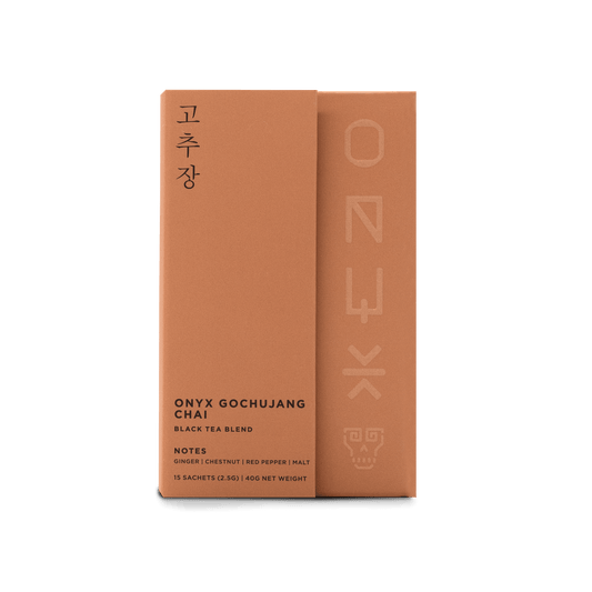 Onyx Gochujang Chai, Gochugaru Sun-Dried Korean Red Pepper, by Onyx Coffee Lab