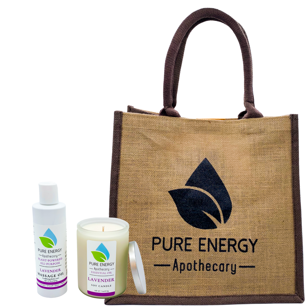 Relaxing Ritual Gift Set (Lavender) by Pure Energy Apothecary