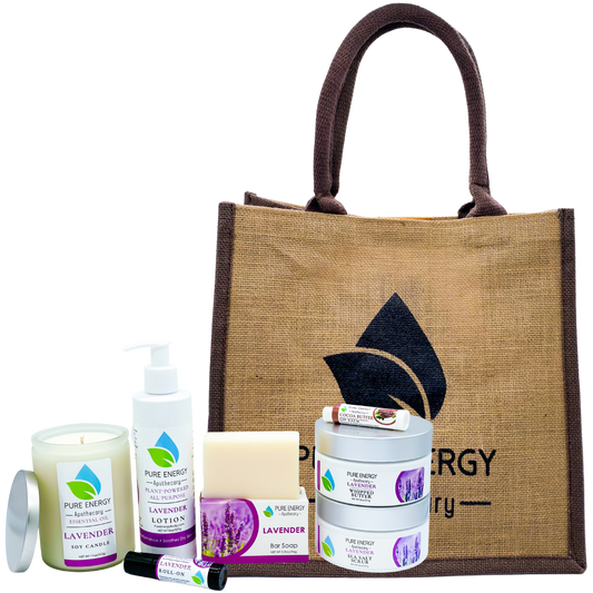 Perfect Gift Premium Lavender Gift Set by Pure Energy Apothecary