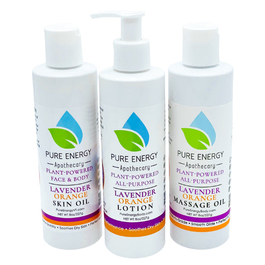 Moisture Madness Bundle (Lavender Orange) by Pure Energy Apothecary