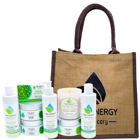 Premium Spa Gift Set (Pure & Natural) by Pure Energy Apothecary