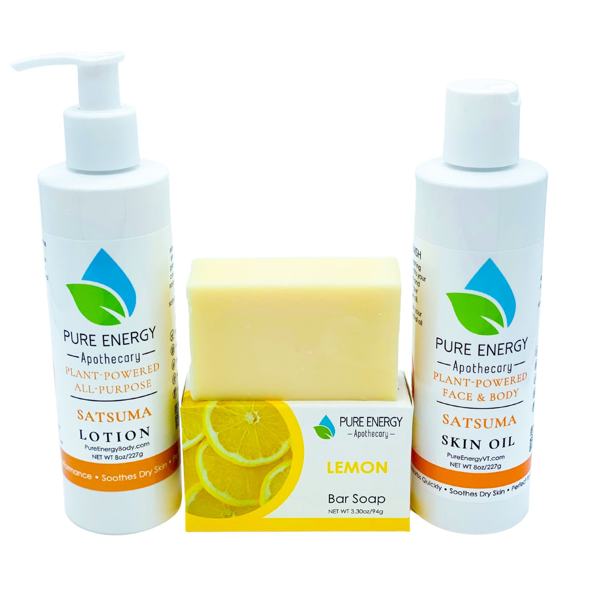 Daily Delight Gift Set (Satsuma) by Pure Energy Apothecary