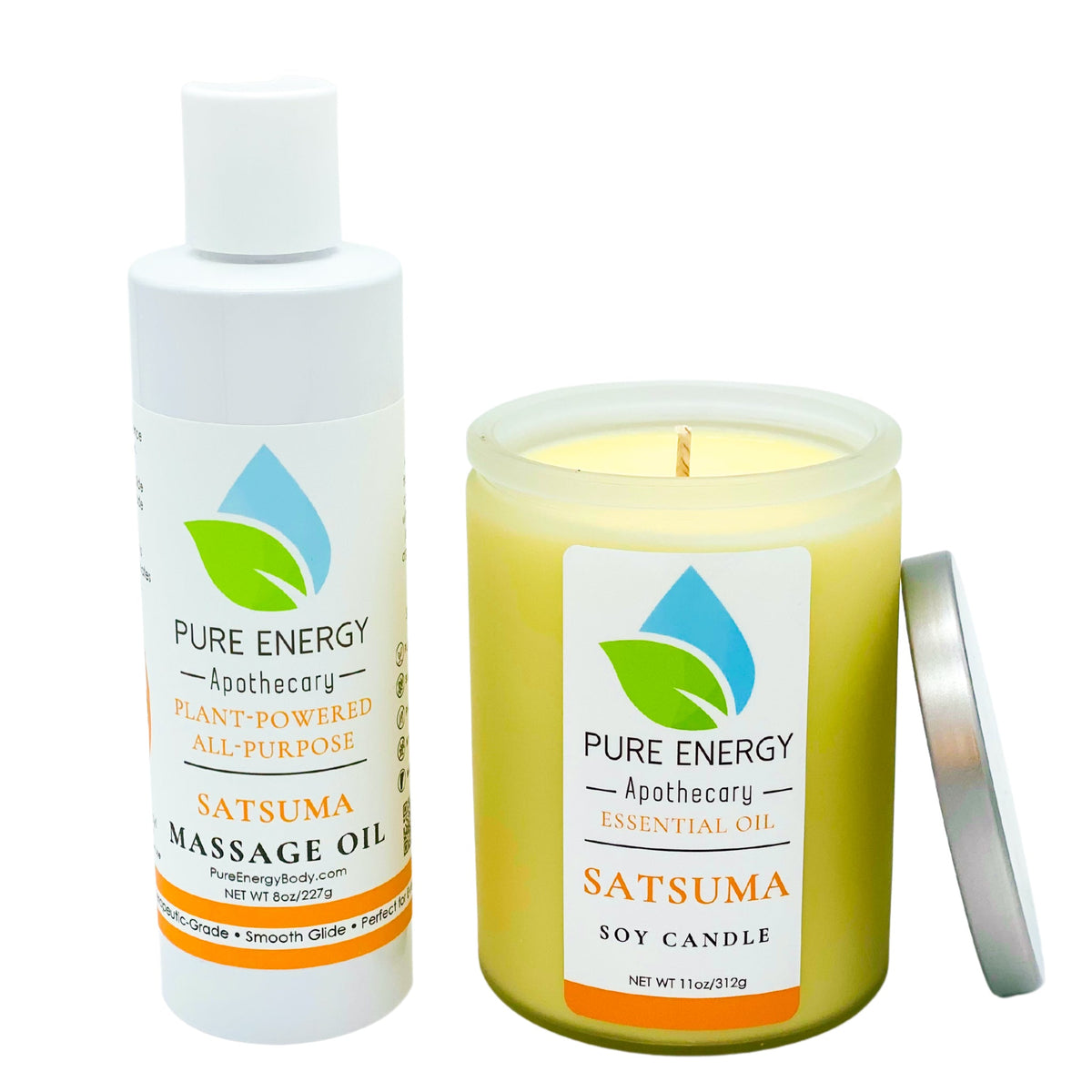 Relaxing Ritual Gift Set (Satsuma) by Pure Energy Apothecary