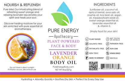 Skin Oil (Lavender Orange) by Pure Energy Apothecary