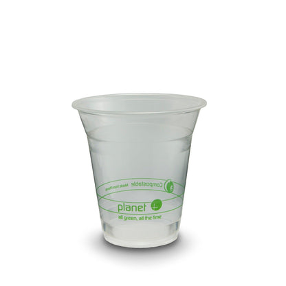12-Ounce PLA Clear Cold Cup, 1000-Count Case by TheLotusGroup - Good For The Earth, Good For Us