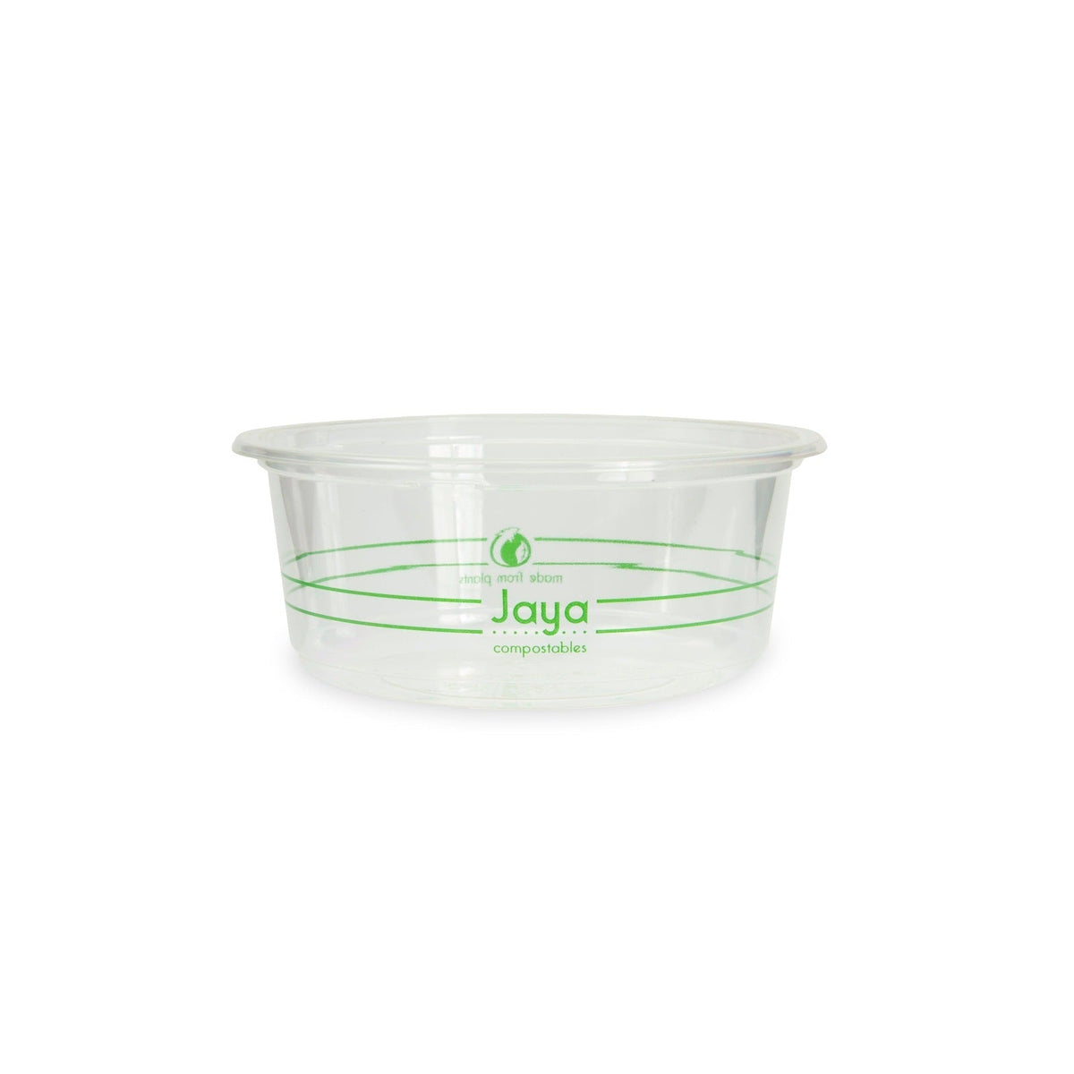 12-Ounce Clear PLA Round Deli Container,600-Count Case by TheLotusGroup - Good For The Earth, Good For Us