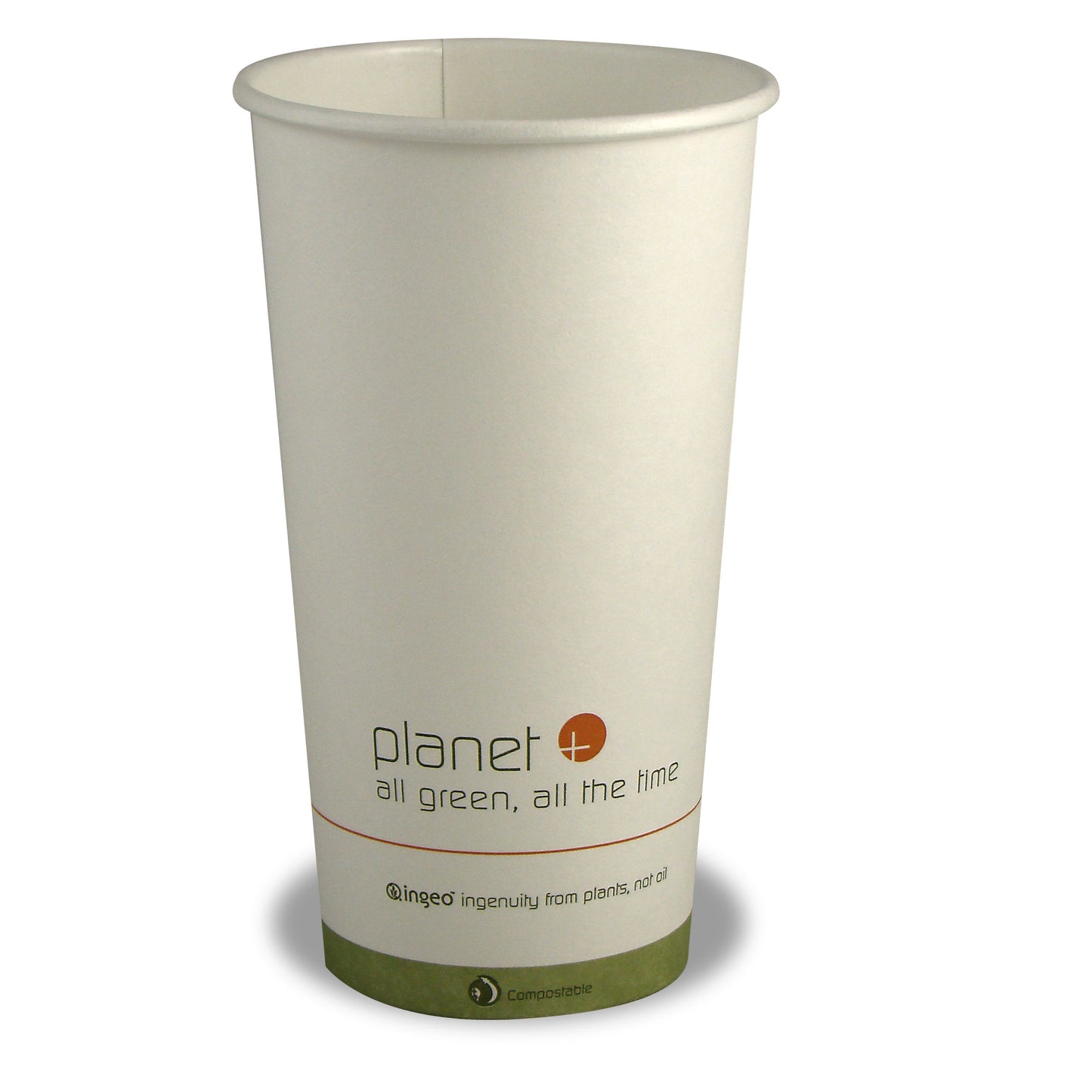 20-Ounce PLA Laminated Hot Cup, 500-Count Case by TheLotusGroup - Good For The Earth, Good For Us