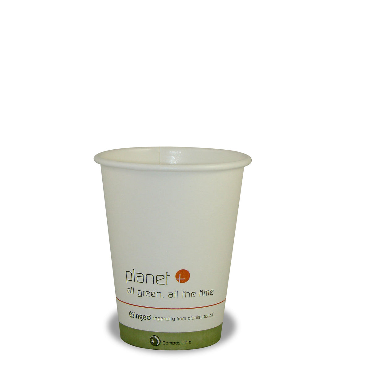 8-Ounce PLA Laminated Hot Cup, 500-Count Case by TheLotusGroup - Good For The Earth, Good For Us