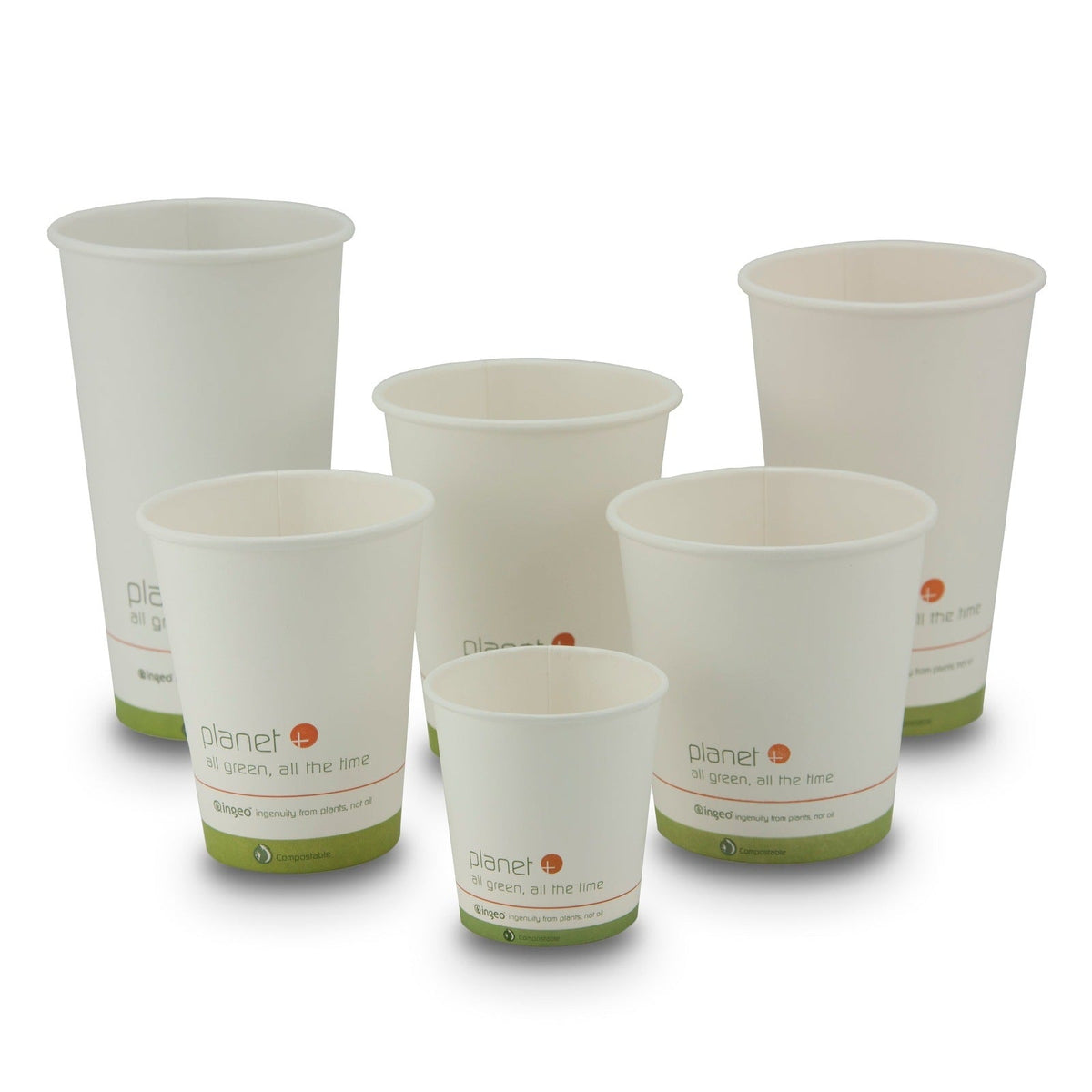 12-Ounce PLA Laminated Hot Cup, 1000-Count Case by TheLotusGroup - Good For The Earth, Good For Us