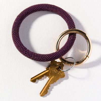 Ink+Alloy -  Port Seed Bead Key Ring by Maho