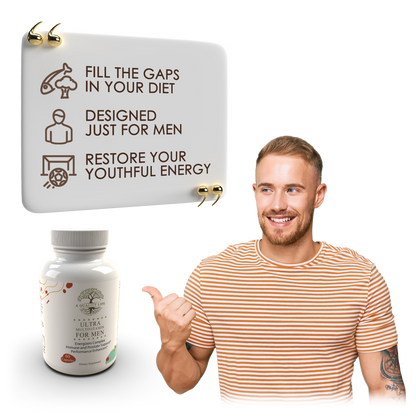 Ultra Multivitamin for Men by A Quality Life Nutrition