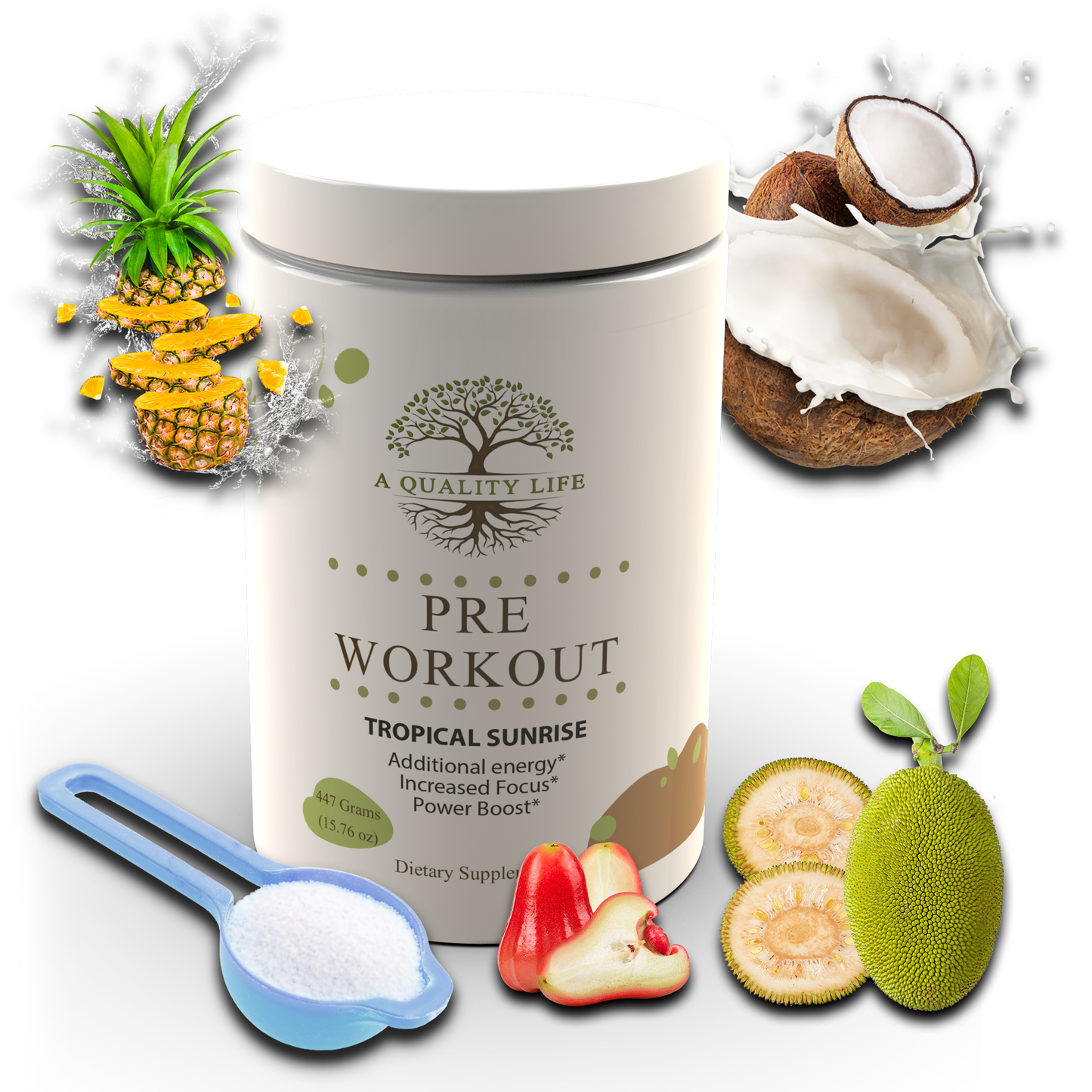 Pre Workout (Tropical Sunrise) by A Quality Life Nutrition
