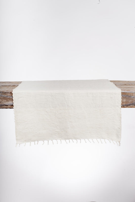 Riviera Cotton Table Runner by Creative Women