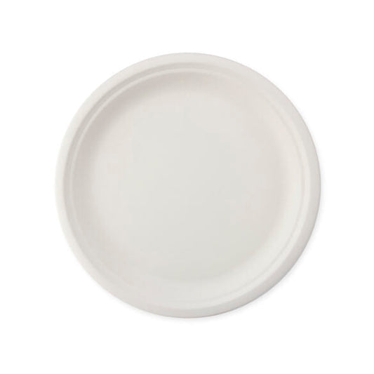 9" No Added PFAS Molded Fiber Plate by TheLotusGroup - Good For The Earth, Good For Us