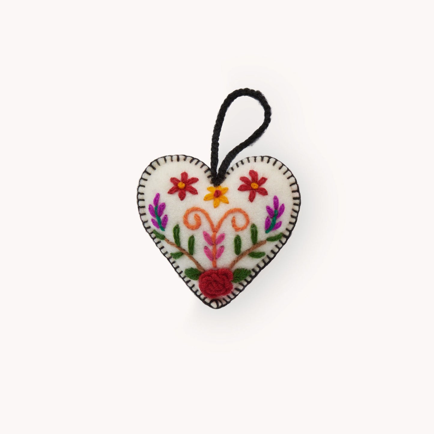 Hand-Embroidered Ornament by POKOLOKO