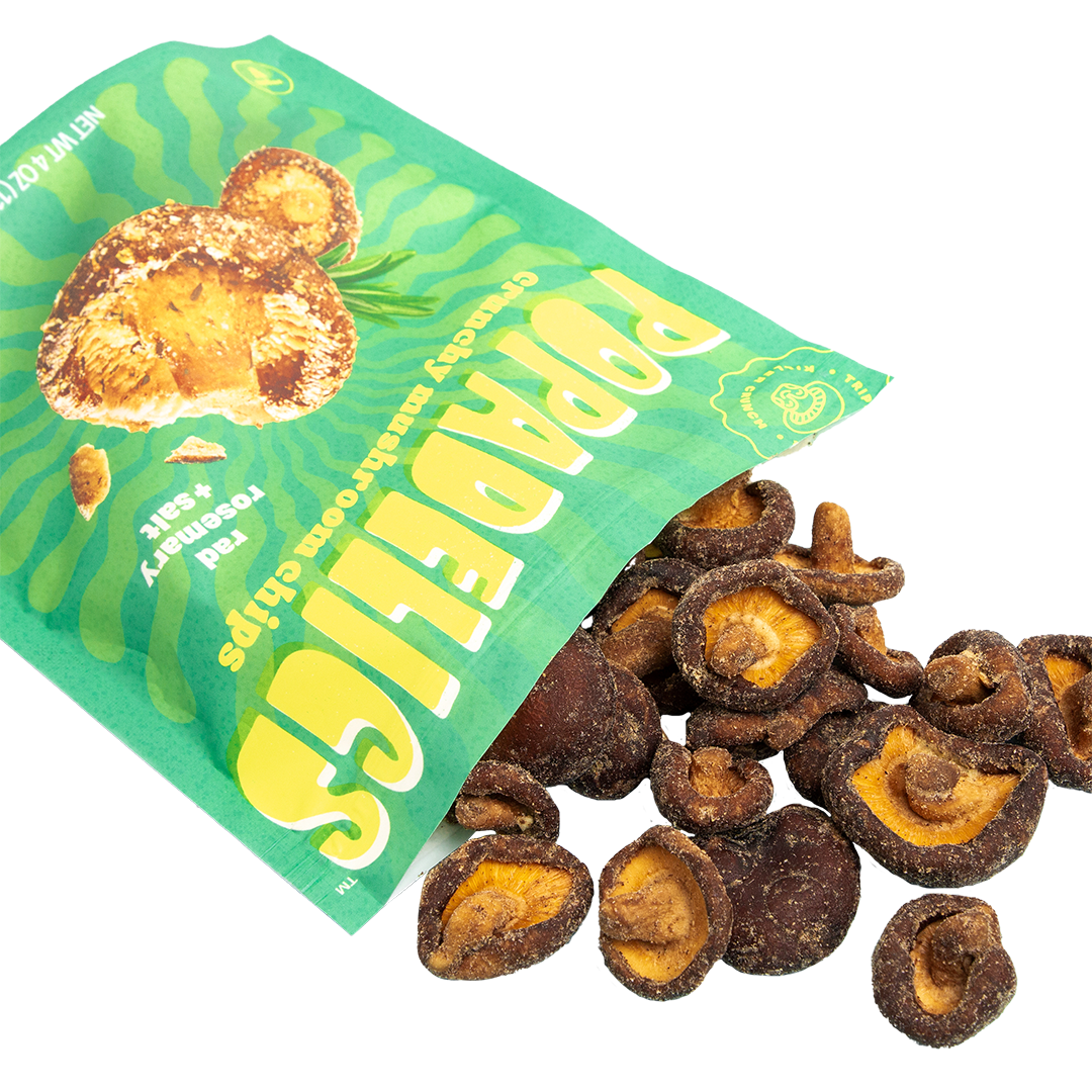Popadelics Crunchy Mushroom Chips - Variety Pack by Popadelics