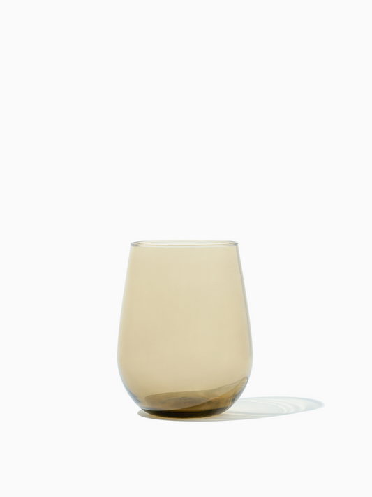 RESERVE 16oz Stemless Wine Color Series Tritan™ Copolyester Glass Smoke - Bulk