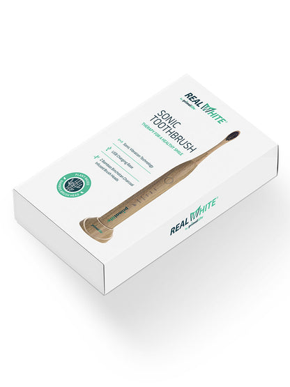Real White Sonic Toothbrush by Primal Life Organics