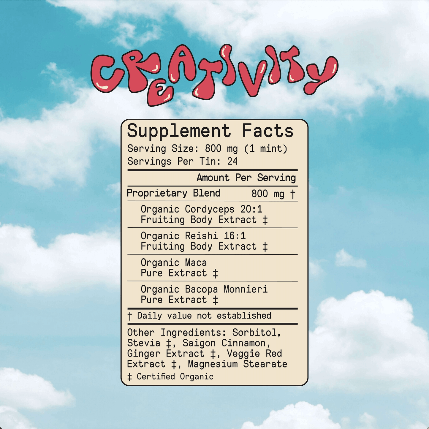 Daily Creativity Connection SuppleMints by SuperMush