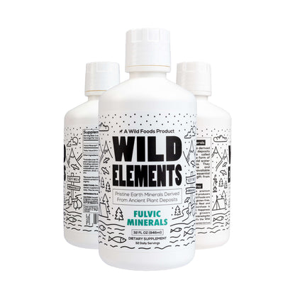 Fulvic Acid Mineral Blend - Case of Six by Wild Foods