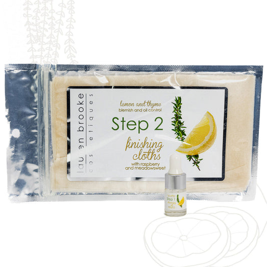 Two Step Cleansing System - Acne-Prone/Oily Skin Travel Size by Lauren Brooke Cosmetiques