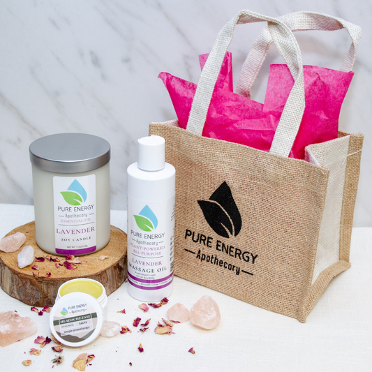 Luxury Lavender Bliss Gift Set by Pure Energy Apothecary