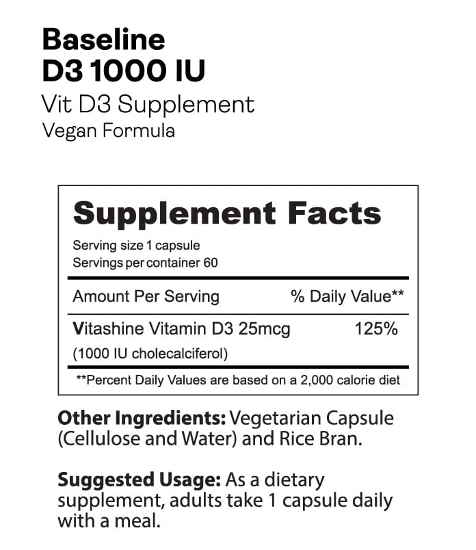 Gnarly Baseline Vitamin D3 by Gnarly Nutrition