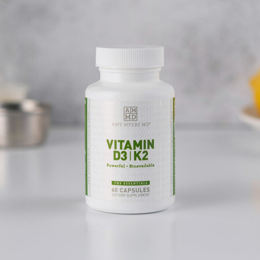 Vitamin D3/K2 10,000 IU Capsules by Amy Myers MD