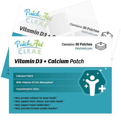 Vitamin D3/Calcium Vitamin Patch
