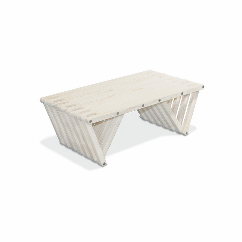 Coffee Table Modern Design Solid Wood L 36" x W 21" x H 13" XQuare eco-friendly by GloDea