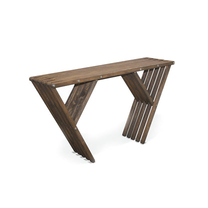 Buffet or Console Modern Design Wood Table 54" L x 15" D x 31 H XQuare eco-friendly by GloDea