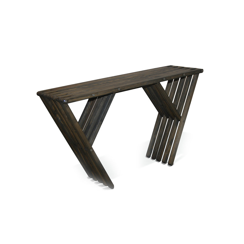 Buffet or Console Modern Design Wood Table 54" L x 15" D x 31 H XQuare eco-friendly by GloDea