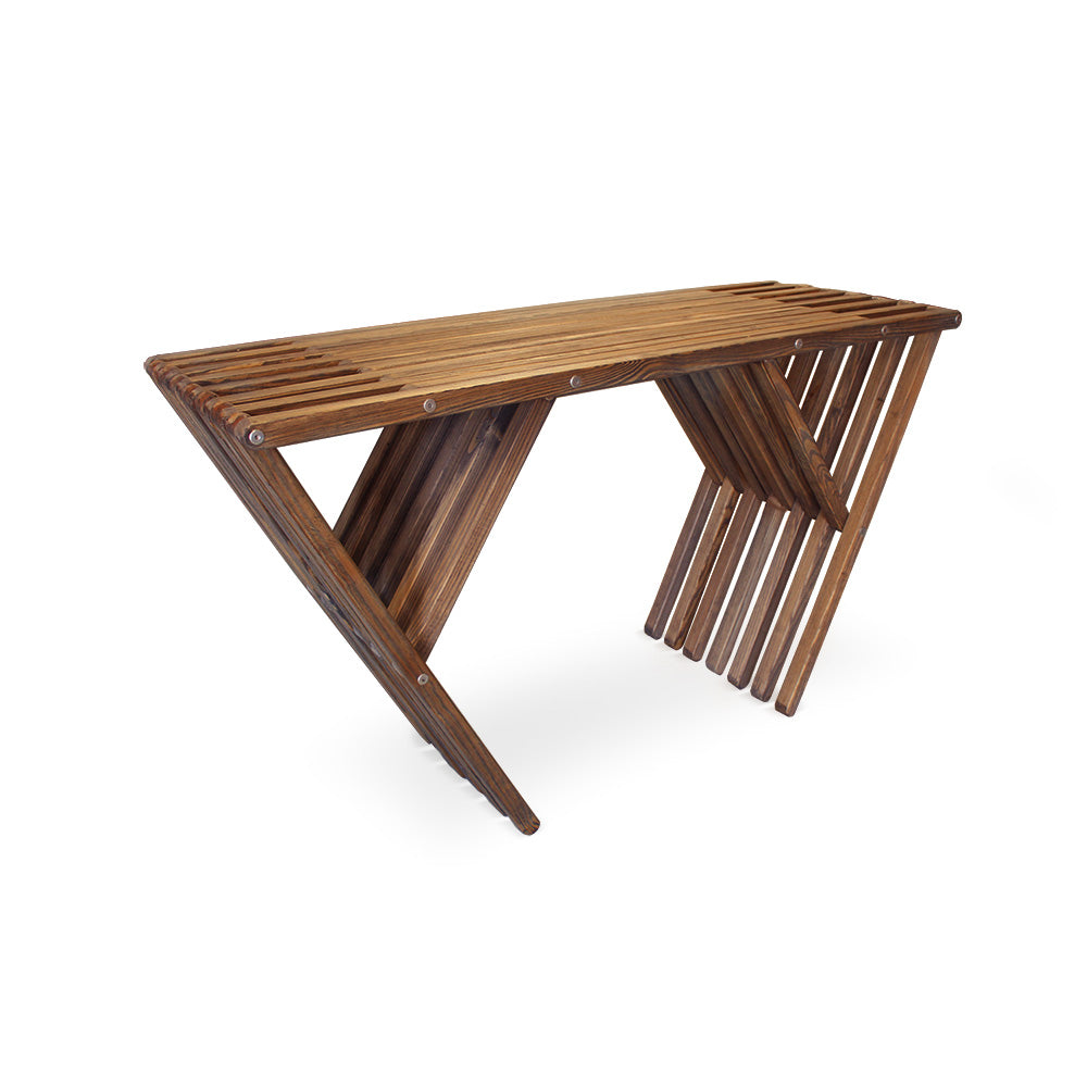 Buffet or Console Modern Design Solid Wood Table 54" L x 21" D x 31 H XQuare eco-friendly by GloDea