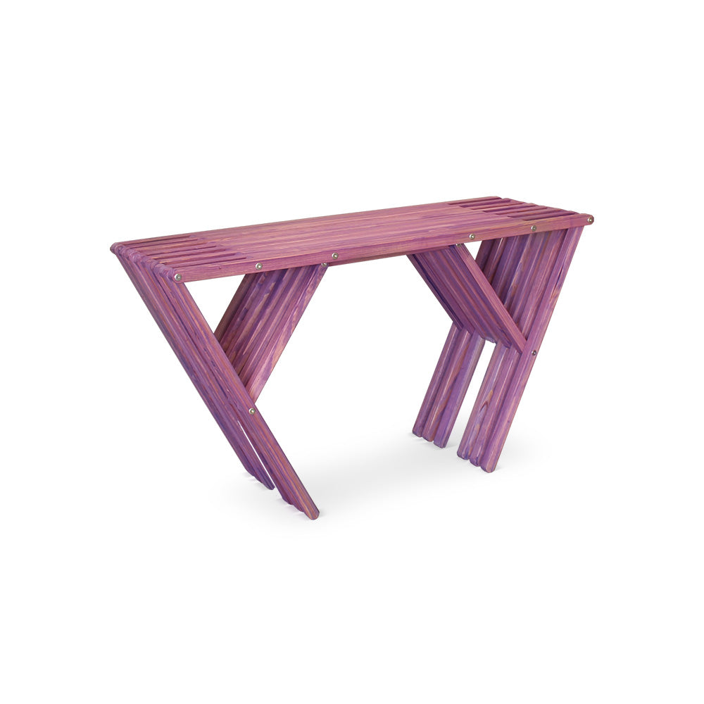 Buffet or Console Modern Design Solid Wood Table 54" L x 21" D x 31 H XQuare eco-friendly by GloDea