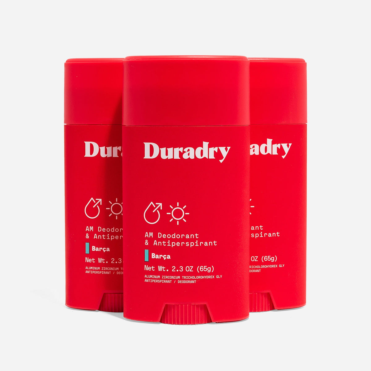 Duradry Antiperspirant Deodorant Stick (3-Pack)