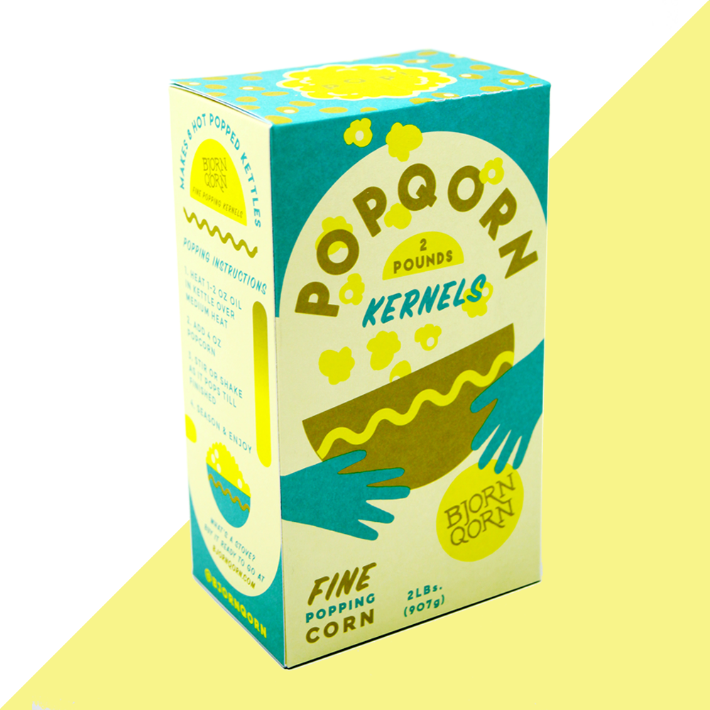 Bjorn Qorn Fine Popping Kernels Popcorn  - POPQORN! by Farm2Me