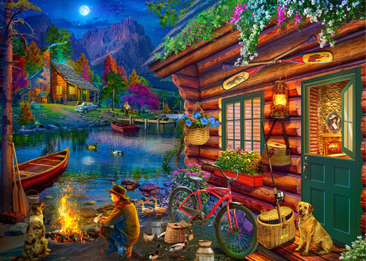 Camping Jigsaw Puzzles 1000 Piece by Brain Tree Games - Jigsaw Puzzles