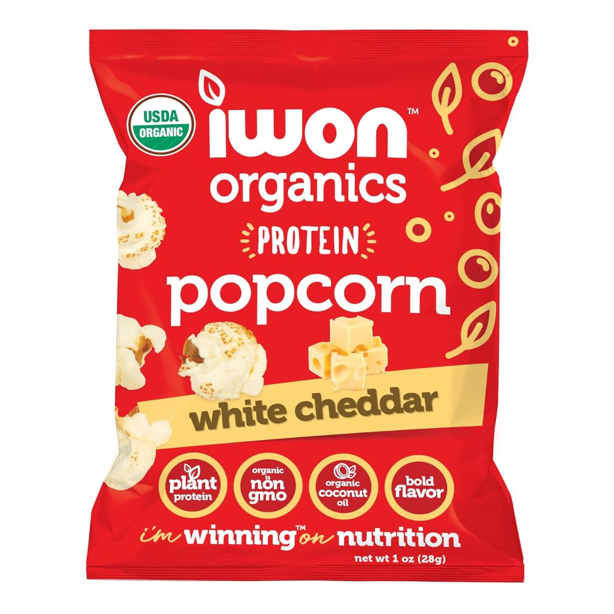 iwon Organics Organic Protein Popcorn by Farm2Me