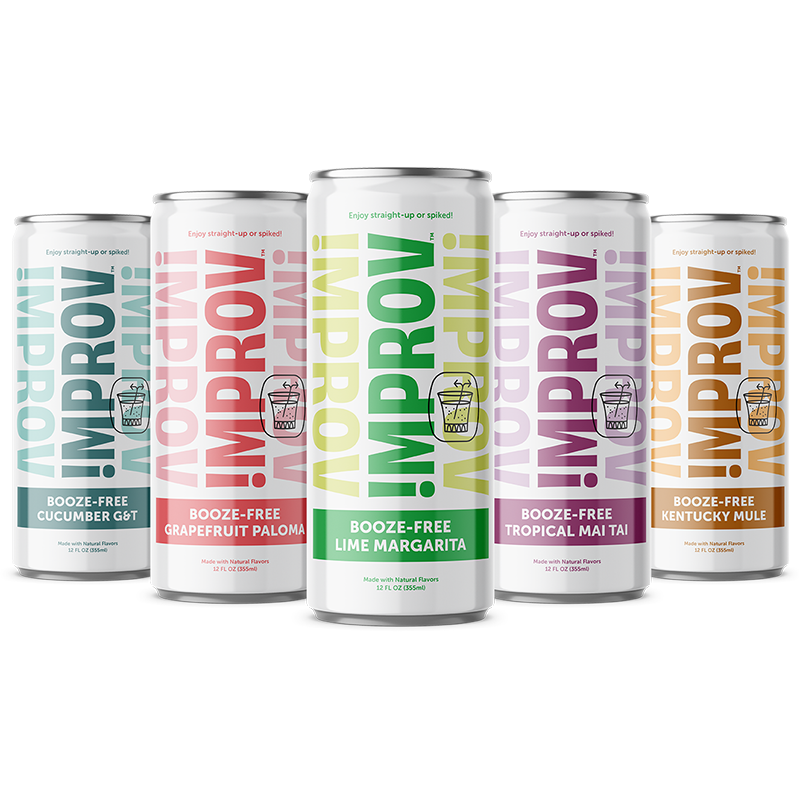 Booze-Free Party Pack!  32 pack by IMPROV Booze-Free Cocktails