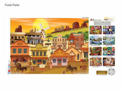 Country Cowboys Jigsaw Puzzles 1000 Piece by Brain Tree Games - Jigsaw Puzzles