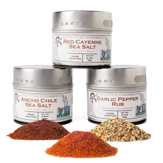 Craft BBQ Collection - 3 Tins by Gustus Vitae